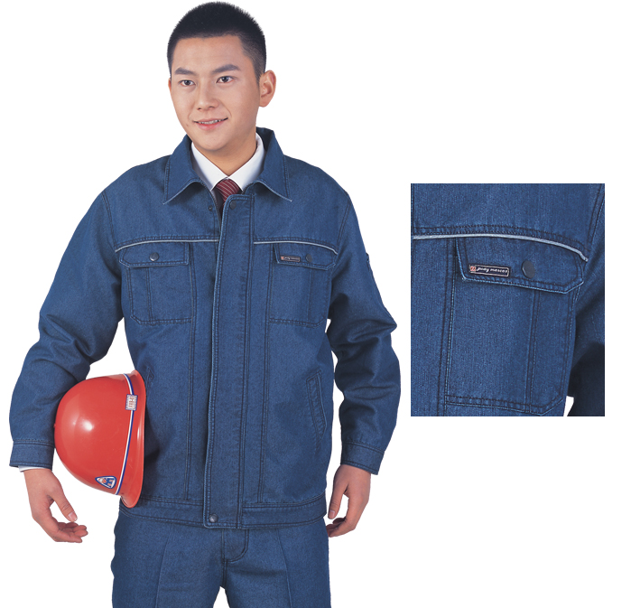 高級(jí)牛仔雙層休閑夾克