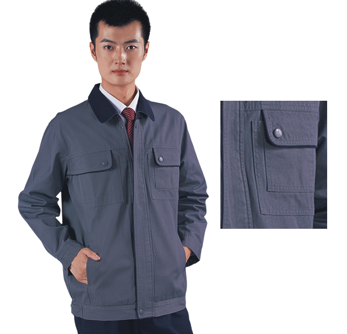 灰藍(lán)雙色工裝